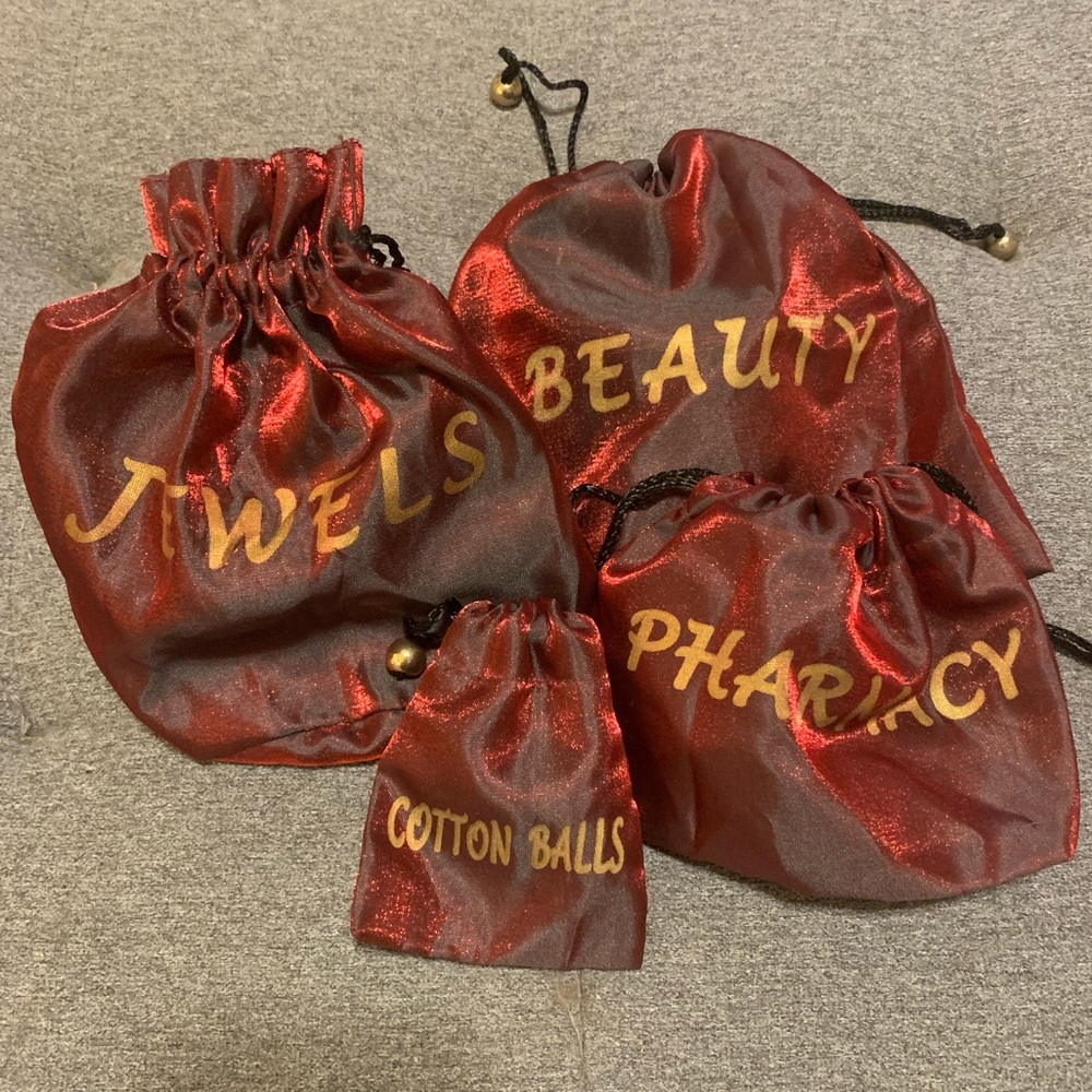 Toiletries Travel Bags Set (4 pieces)